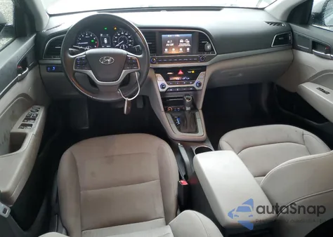 2018 Hyundai Elantra Sel from USA, damaged, VIN 5NPD84LF3JH360109